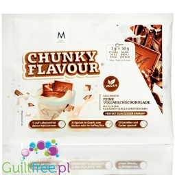 More Nutrition Chunky Flavor Feine Vollmilchschokolade 30g - flavor powder, Milk Chocolate