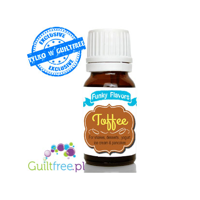  Funky Flavors toffee for shakes, desserts, yoghurt, ice cream & pancakes