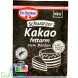 Dr. Oetker Schwarzer Kakao Fettarm - defatted black cocoa with up to 31g of fiber