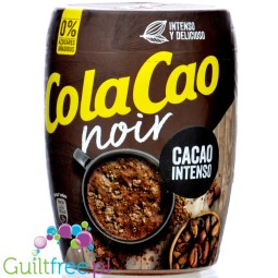 ColaCao Noir Intenso 0% Cero Fibra - dark instant cocoa drink with fiber, no added sugar