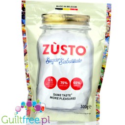 Zusto - fiber baking powder sweetener, 1:1 sugar substitute, caramelizes