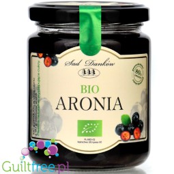 Sad Danków Aronia, ekologiczny dżem bez dodatku cukru i słodzików, 100% owoców