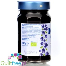 Natu, Rigoni Di Asiago Black Berries - organic fruit mousse with no added sugar,95% fruit