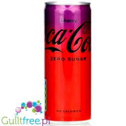 Coca Cola Cherry Zero Sugar 250ml - wiśniowa cola bez cukru i kcal