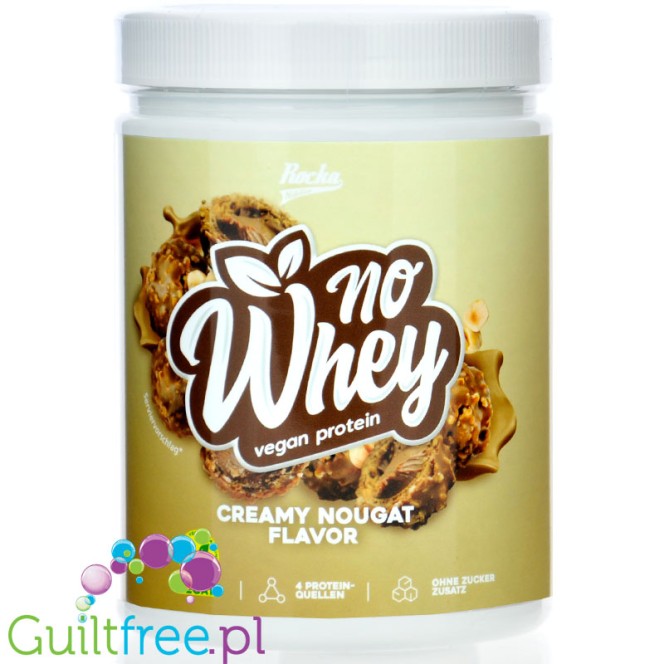 Rocka Nutrition NO WHEY Vegan Protein Creamy Nougat 300g