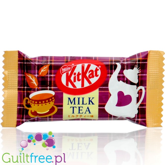 KitKat Milk Tea (CHEAT MEAL) - Japanese mini bar, tea & white chocolate