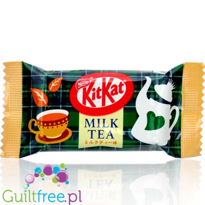 KitKat Milk Tea (CHEAT MEAL) - Japanese mini bar, tea & white chocolate