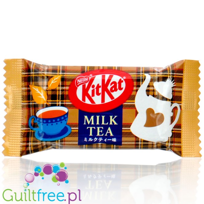 KitKat Milk Tea (CHEAT MEAL) - japoński baton mini, herbata & biała czekolada