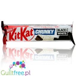 KitKat Chunky Black & White (CHEAT MEAL) - z białą czekoladą, kremem kakaowym i chrupkami