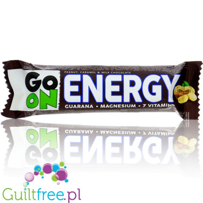 Sante Go On Energy Peanut, Caramel & Milk Chocolate - energiczny baton orzechowy z karmelem i mleczną czekolada