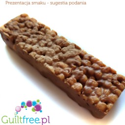 Dieti Snack Crispy Caramel Bar - gluten-free protein bar topped with 135kcal & 12g protein