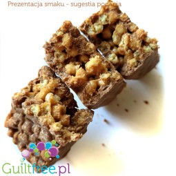 Dieti Snack Crispy Caramel Bar - bezglutenowy baton proteinowy w polewie 135kcal & 12g białka