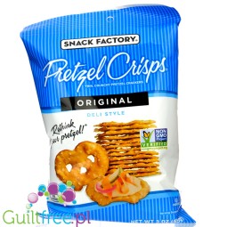 Snack Faktory Pretzel Crisps, Original (CHEAT MEAL) - bardzo chrupiące precelki