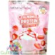 Macro Mike Almond Plant Protein, Strawberry ThickShake - wegańska turbo kremowa odżywka bez glutenu, mleka i sukralozy