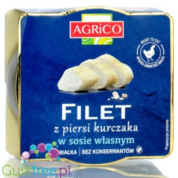 Agrico Fit - filet z piersi kurczaka w sosie własnym, bez konserwantów