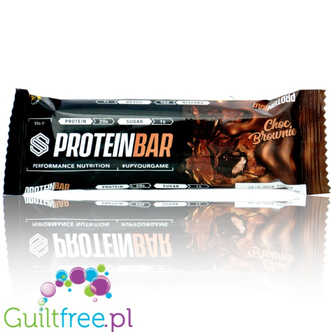 Soccer Protein Bar Choc Brownie - baton proteinowy 200kcal & 20g białka, Czekoladowe Brownie