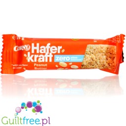 Corny Haferkraft Zero, Peanut Butter 134kcal - sugar-free whole grain cereal bar with nuts