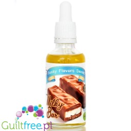 Funky Flavors Sweet Milky Bar - sweetened, liquid, sugar & fat free food flavoring