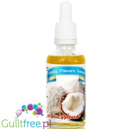 Funky Flavors Sweet Coconissimo - sweetened, liquid, sugar & fat free food flavoring