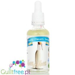 Funky Flavors Sweet Milky Milk - sweetened milk flavor with no fat and no calories