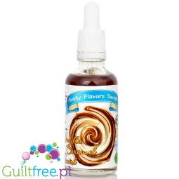 Funky Flavors Sweet Vanilla Caramel Swirl - sweetened vanilla caramel flavor without fat and calories