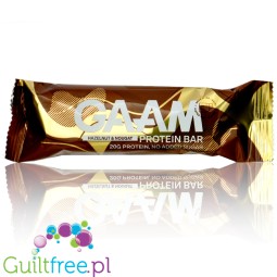 GAAM Soft Protein Bar Hazelnut & Nougat - mięciutki baton proteinowy bez dodatku cukru 20g białka & 217kcal