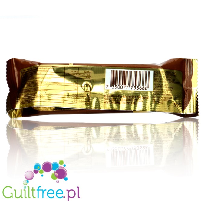 GAAM Soft Protein Bar Hazelnut & Nougat - soft protein bar with no added sugar 20g protein & 217kcal