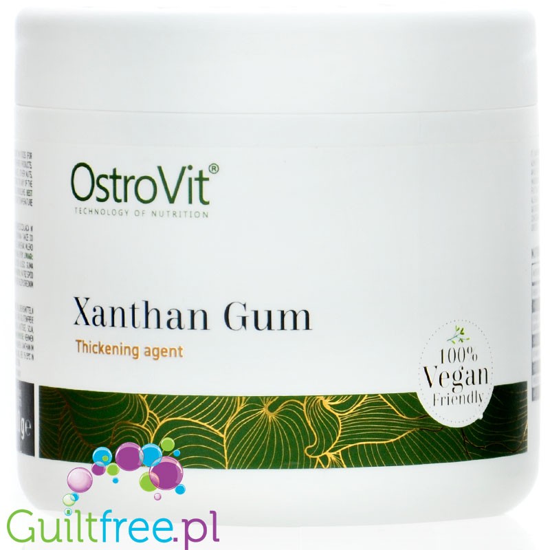 Ostrovit Xanthan Gum 200g - natural thickening agent xanthan gum 100% E-415