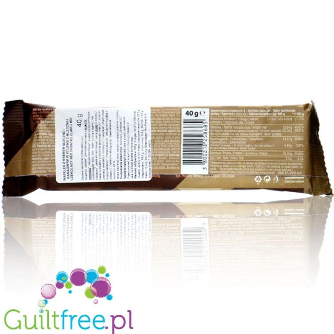 Harmonica Chocolate - BIO wafer without sugar and sweeteners with cocoa cream in chocolate