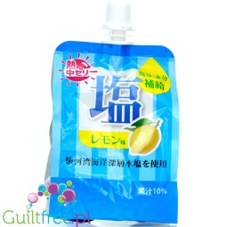 Seiu Nettyu Jelly Salty Lemon - Japanese konjac jelly to drink 49kcal, flavor Salted Lemon