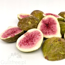 Greenok Figa 20g - liofilizowane połówki figi bez dodatku cukru 100% owoców