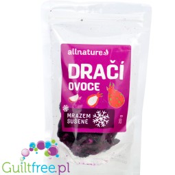 Allnature Dragon Fruit 20g - freeze-dried Pithaya100% fruit without additives, magical color