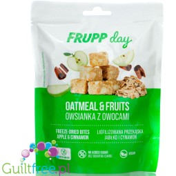 Celiko Frupp Day Apple & Cinnamon - freeze-dried oat cubes with apple and cinnamon with no added sugar