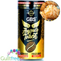 GBS Angel's Touch freeze-dried coffee with increased caffeine content, Coconut Macaron