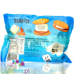 Dandies Vegan Marshmallows Vanilla XXL - vegan GIGA marshmallows with vanilla flavor, no artificial colors or flavors