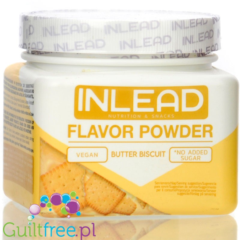 Inlead Flavor Powdered Butter Biscuit 250g - Flavor powdered sweetener without sugar, Butter Biscuits