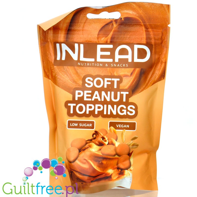 Inlead Soft Peanut Toppings - vegan peanut drops with no added sugar