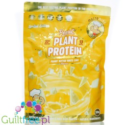 Macro Mike Peanut Plant Protein, Peanut Butter White Choc - vegan turbo cream conditioner