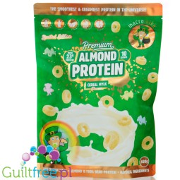 Macro Mike Almond Plant Protein, Cereal Mylk - wegańska turbo kremowa odżywka bez glutenu, mleka i sukralozy