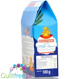 Malu Food ORE-ty White gluten-free cookies without sugar, milk, eggs or raising agents