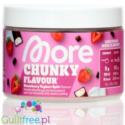 More Nutrition Chunky Flavor Strawberry Yoghurt Split 150g - aromat w proszku a la Yogurette