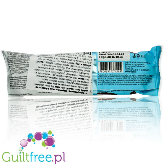 RiceUp Collagen Protein Bar Coconut - collagen protein bar with no added sugar, Coconut & Dark Chocolate