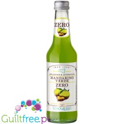 Tomarchio Mandarino Verde Zero Zuccheri - Italian lemonade without added sugar with Sicilian green tangerine