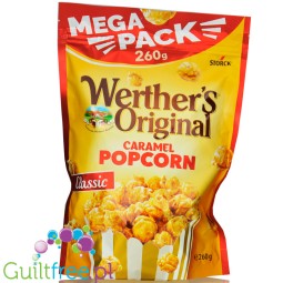 Werther's Original Caramel Popcorn Classic MEGA PACK (CHEAT MEAL) - karmelizowany popcorn