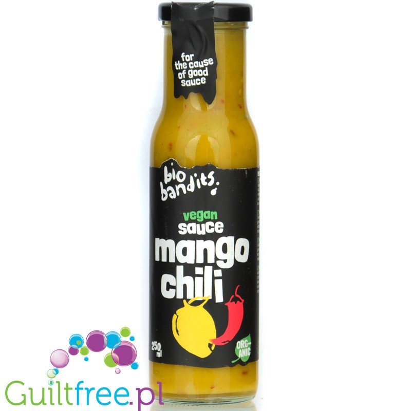 Bio Bandits Vegan Sauce Mango Chili - mustard sauce with mango and chili