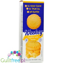 Weeks Butter Cookies - butter cookies without added sugar and palm oil