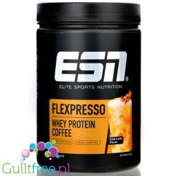 ESN Flexpresso Whey Protein Coffee Chai Latte 0,9KG - spicy protein coffee 22g protein