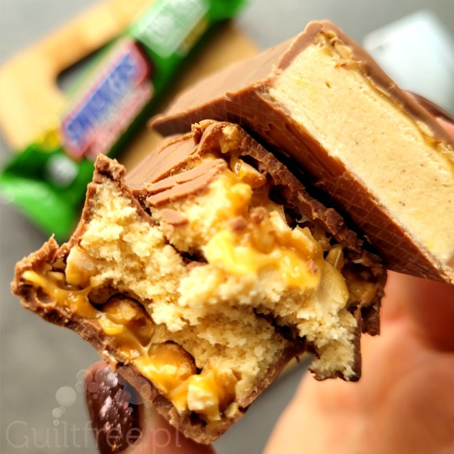 Snickers Hi-Protein Low Sugar Hazelnut - 20g protein bar, Chocolate, Hazelnuts, Caramel & Peanuts