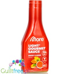 More Nutrition Light Gourmet Sauce Sweet & Sour - ananasowy egzotyczny sos słodko kwaśny 70% mniej cukru