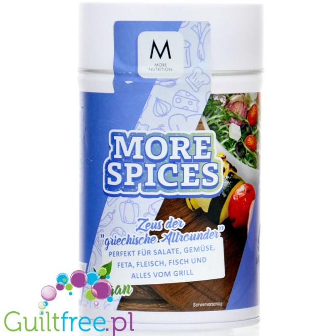 More Nutrition More Spices Zeus - a vegan blend of herbs and spices for Greek dishes